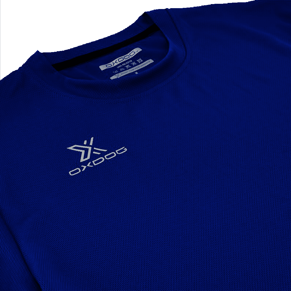 Maglietta Oxdog Challenge Training Royal Blue dettaglio