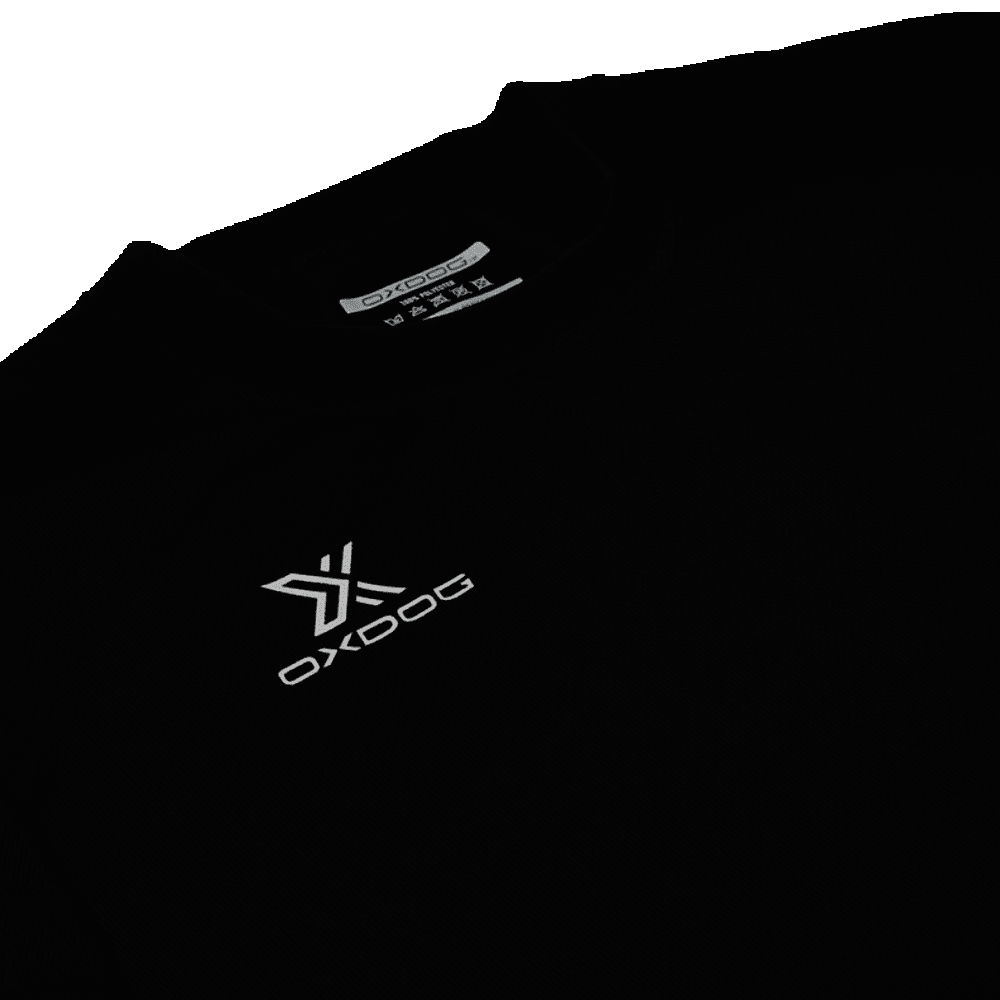 Maglietta Oxdog Challenge Training Royal Black dettaglio