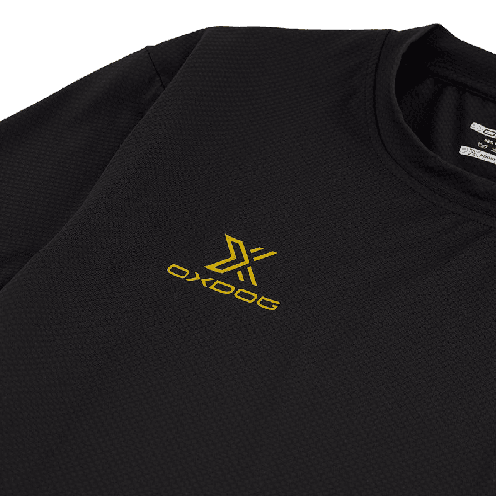 Maglietta Oxdog Delta black-gold dettaglio